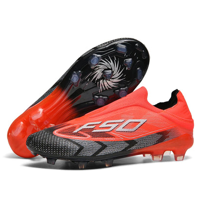 Chaussures de Football originales professionnelles pour hommes, confortables, de haute qualité, bottes de Football rapides pour entraînement, chaussures de Football ultralégères