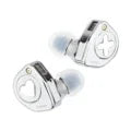 SIMGOT EW300 HiFi Hybrid IEM Earphones 1DD+1Planar+1PZT Driver Wired Earbuds with Detachable Nozzles Silver-Plated OFC Cable for Music