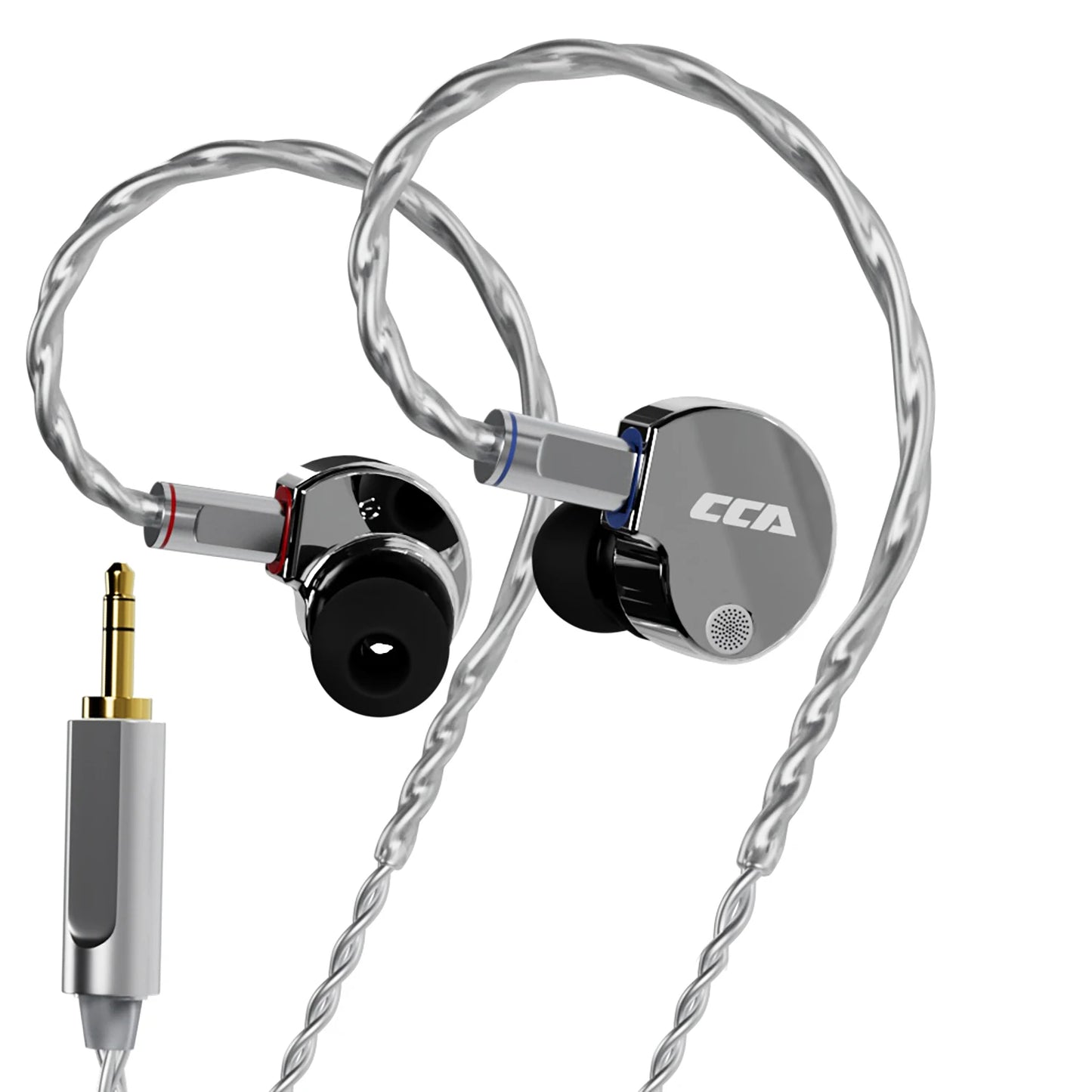 CCA Phoenix Wired Earphones Dynamic Drive LCP Diaphragm Music Headphone With Detachable Cable Noise Reduction Gaming Earphones