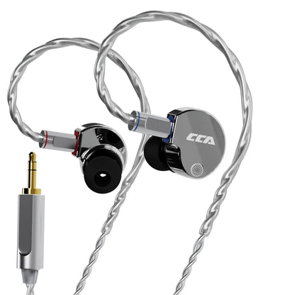 CCA Phoenix Wired Earphones Dynamic Drive LCP Diaphragm Music Headphone With Detachable Cable Noise Reduction Gaming Earphones