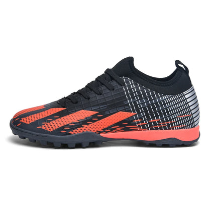 Chaussures de football professionnel pour homme Society TF/FG – Crampons de football – Chaussures d’origine pour terrain de football en salle – Baskets d’entraînement sur gazon