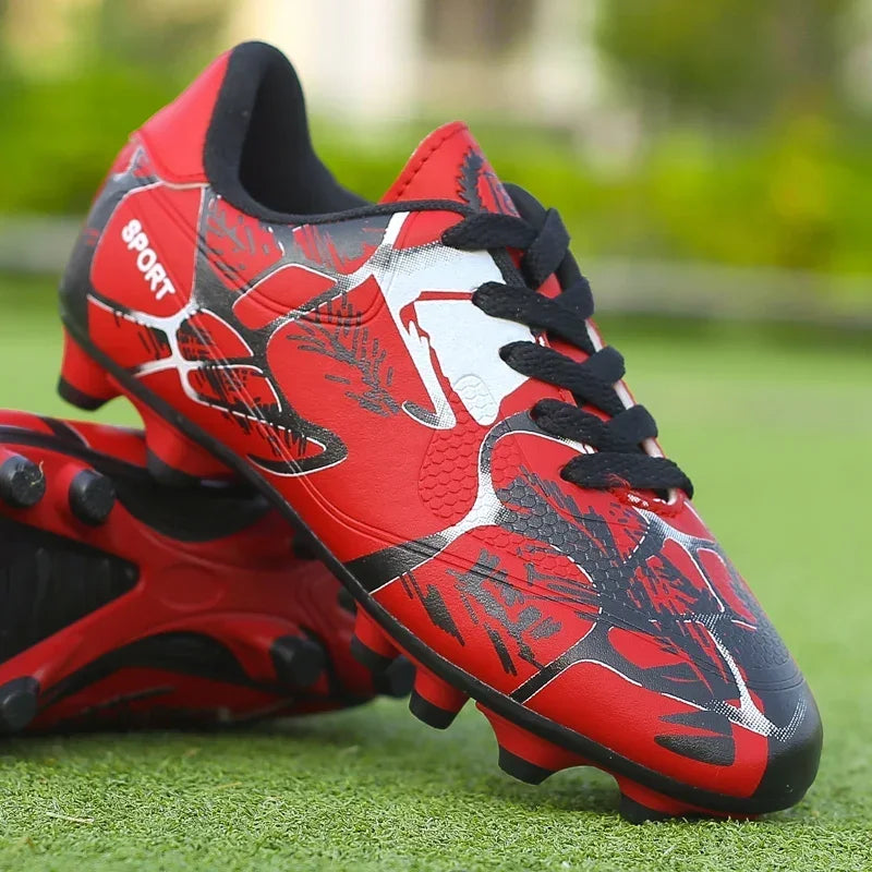 New Men's Soccer Shoes Kids Cleats Grass Adult Professional Football Boots Ultralight Non-Slip Boys Training Shoes
