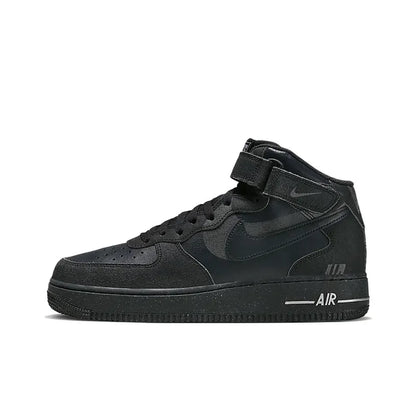 Nike Air Force 1 Mid Unisex-sneakers – ankelstøtte, klassisk polstret komfort og holdbarhed til brug hele dagen DQ7666-001