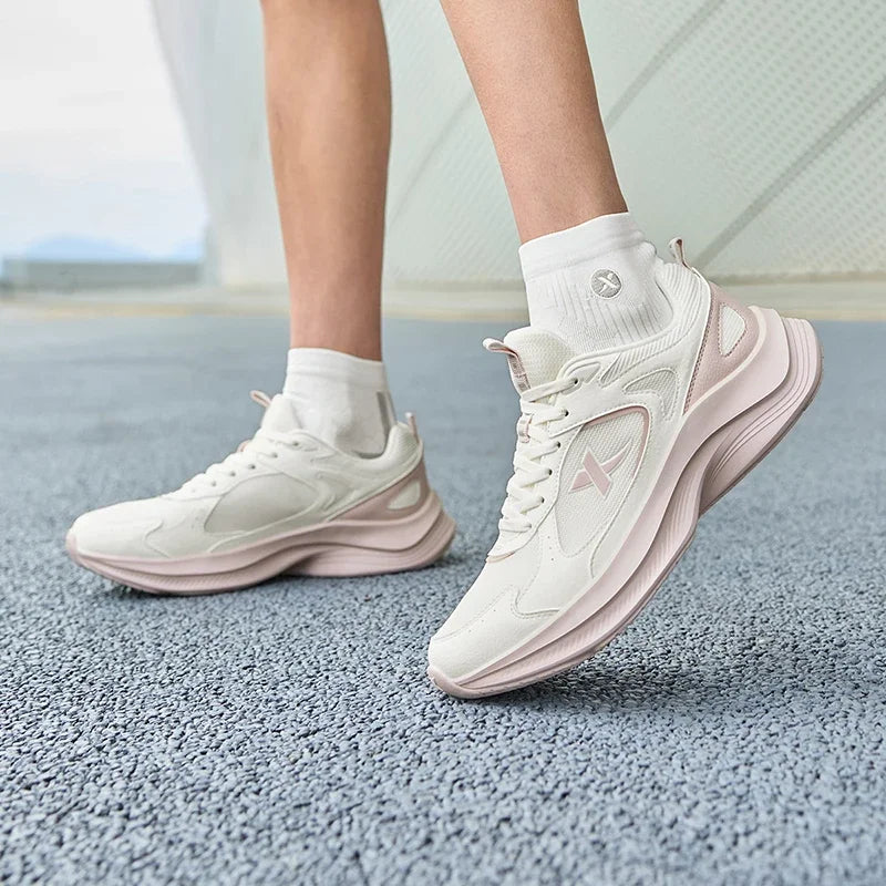 XTEP Running Shoes For Women 2025 Summer New Elastic Comfortable Wear-Resistant Training Professional Sports Shoes 875218110067