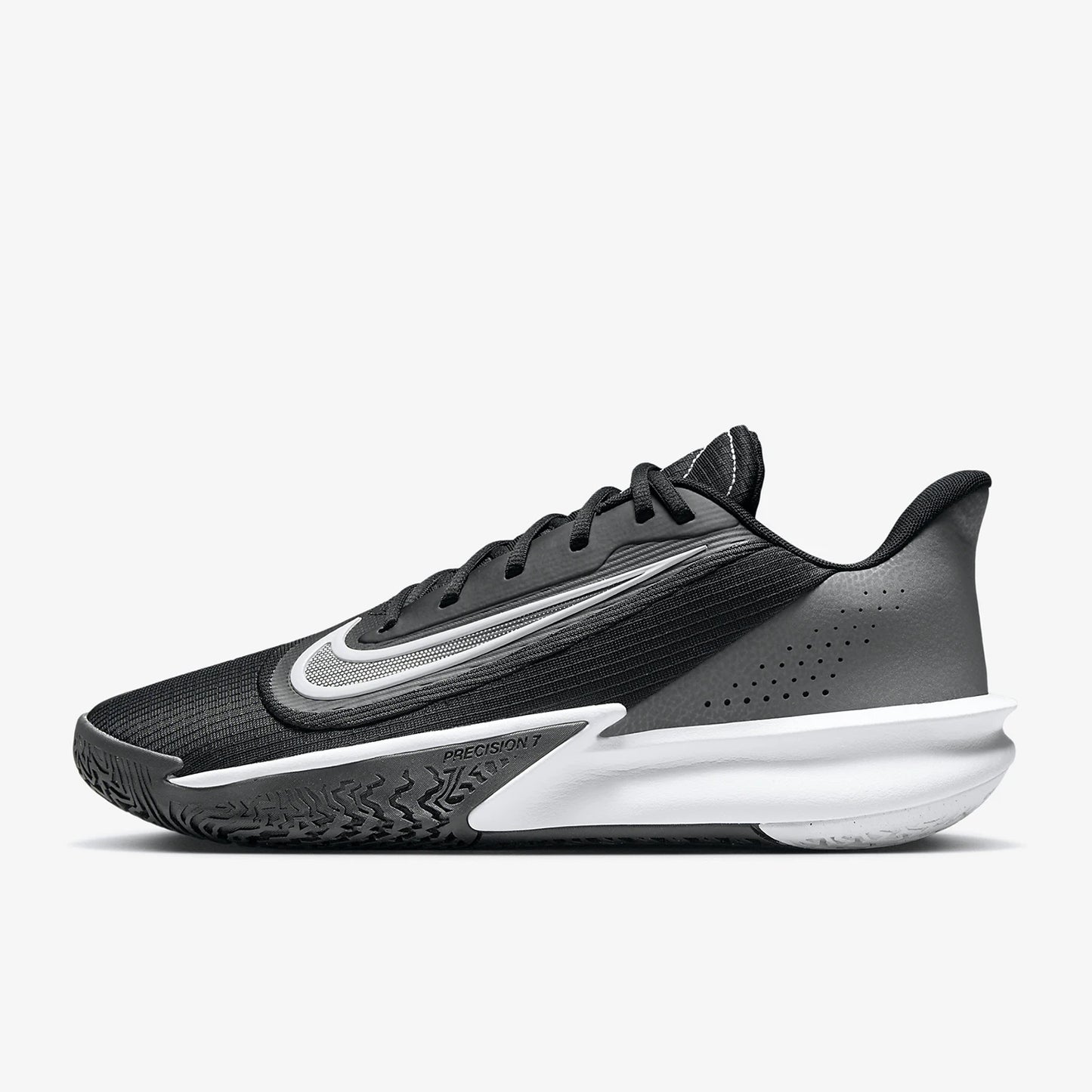 Nike Authentic Precision 7 Men's Cushioned Practical Wear-Resistant Basketball Shoes FN4322-005