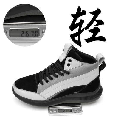 Buty podwyższające z wysoką cholewką – obuwie podwyższające – wkładki podwyższające dla mężczyzn 6 cm, 8 cm, 10 cm – trampki