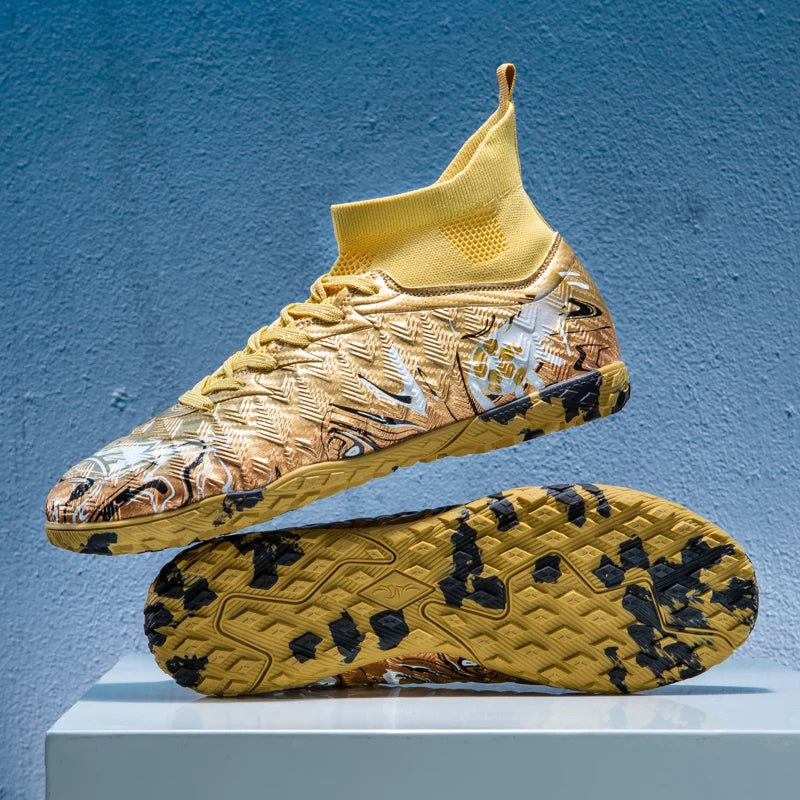 New Men Professional Soccer Shoes Non-slip Football Boots Unisex Breathable Futsal Sports New Cleats Drop Shipping Ultralight