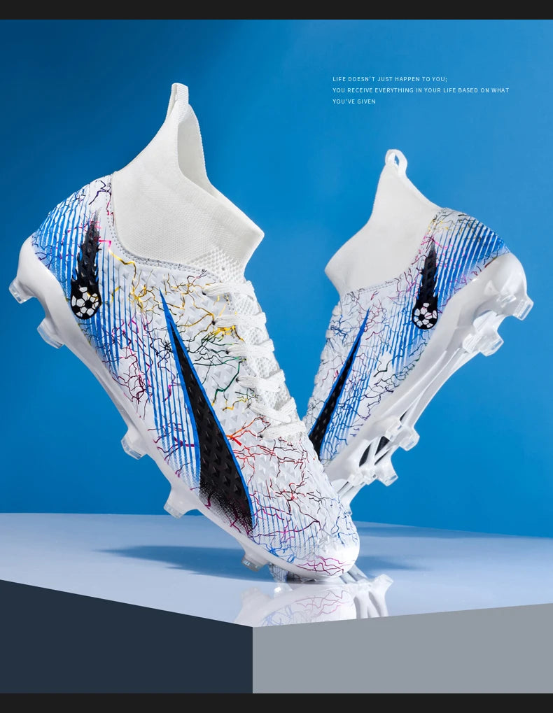Męskie buty piłkarskie, dziecięce buty piłkarskie, damskie profesjonalne buty piłkarskie, antypoślizgowe buty TF/FG, sportowe buty piłkarskie do użytku na świeżym powietrzu