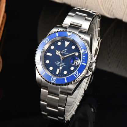DWAYNE CAMPBELL Top Luxury NH35 Men's Automatic Mechanical Watch Waterproof Luminous Sapphire Glass Classic Business Wristwatch