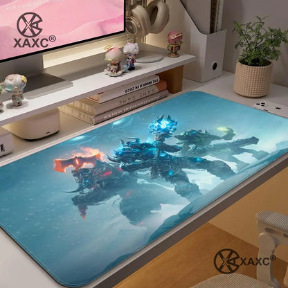 Lich King World Of Warcraft XAXC Mouse Pad large keyboard mouse desk pad non-slip rubber gaming mouse pad laptop mouse carpet