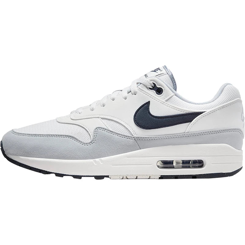 Αυθεντικά ανδρικά αθλητικά παπούτσια Nike Air Max 1 χαμηλού ύψους με αερόστρωμα, ρετρό στυλ, FD9082-002