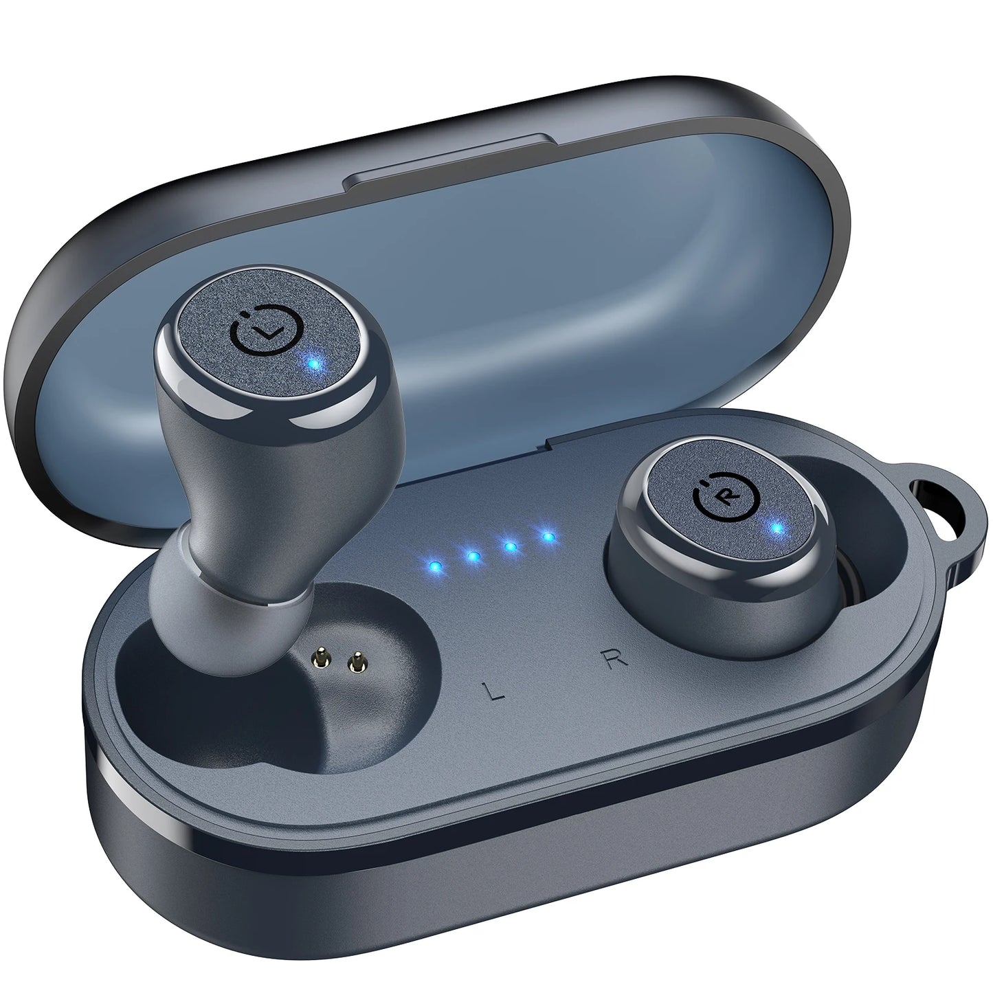 TOZO T10 Bluetooth 5.3 Earphones ,Wireless Headphones , AI Enhanced Calling With Deep Bass, IPX8 Waterproof Earbuds ,45H Play