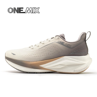 ONEMIX Men Running Shoes Super Lightweight Outdoor Athletic Training Jogging Sneakers Anti-Slip Wear-Resistant Walking Footwear