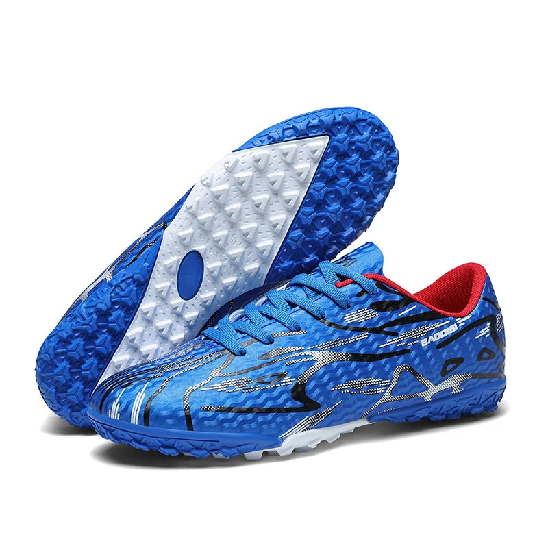 Męskie buty piłkarskie TF Sport – buty treningowe dla dzieci, ultralekkie, oddychające, profesjonalne trampki unisex z kolcami do trawy, na mecz