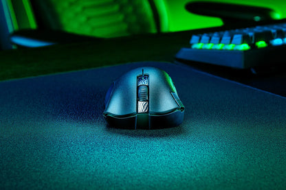 Razer DeathAdder V2 X HyperSpeed Wireless Gaming Mouse with Bluetooth, 5G Optical Sensor, 7 Programmable Buttons, Ergonomic Gaming Mouse