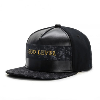 Cappellino da baseball in pelle del marchio Fashio per uomo e donna, stile HipHop, cappellino Snapback Knight, K-pop, per adulti, casual, da esterno, di design, Gorras Hombre