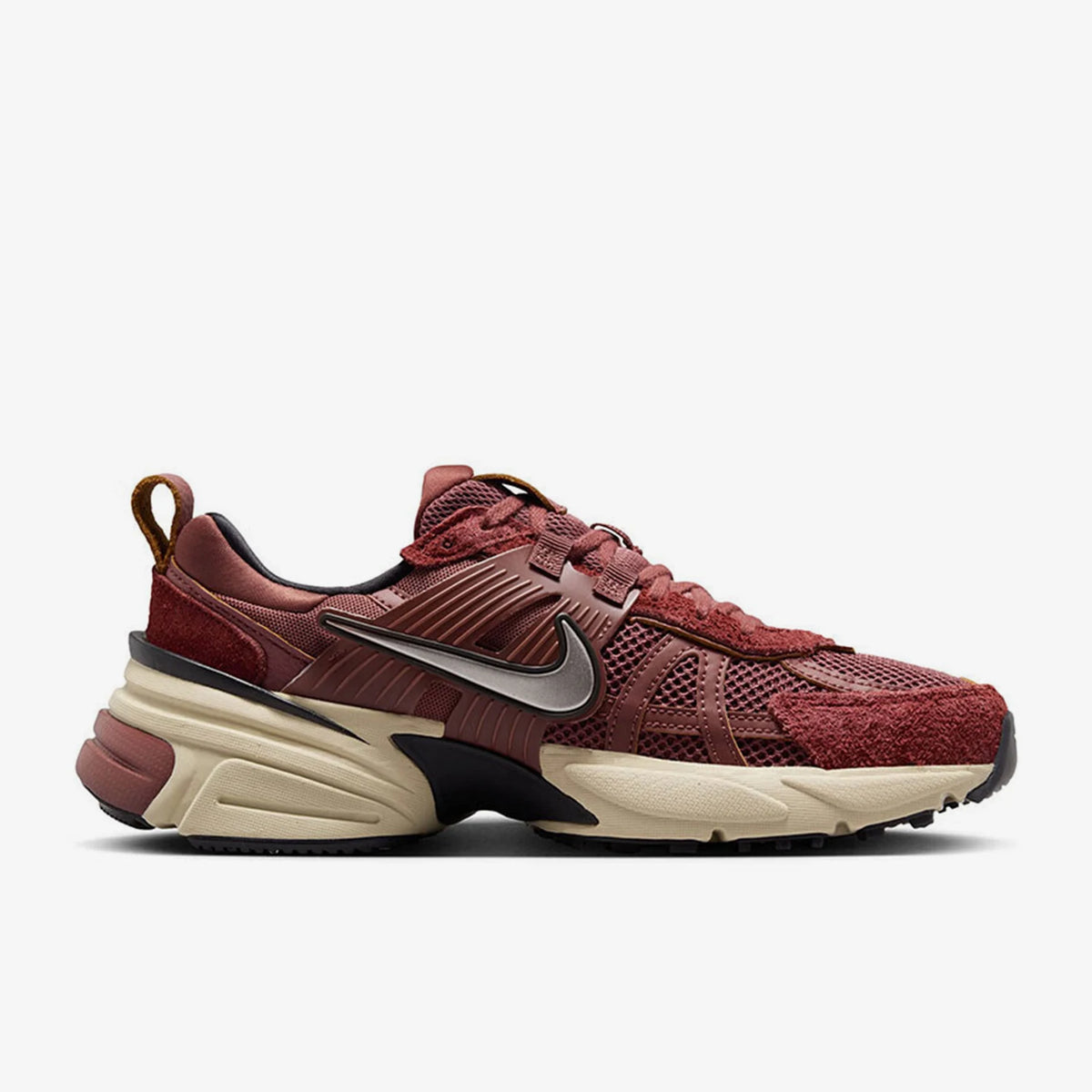 Nike Officiel Authentique W NIKE V2K RUN Chaussures rétro pour femme, résistantes à l'usure, style « dad shoes » FN6703-201