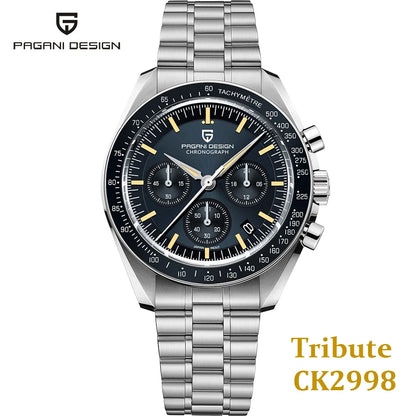 2026 New PAGANI DESIGN AK Project Mars Men's Watches Luxury Quartz Watch Men AR Sapphire Speed Sport Chronograph Automatic Date