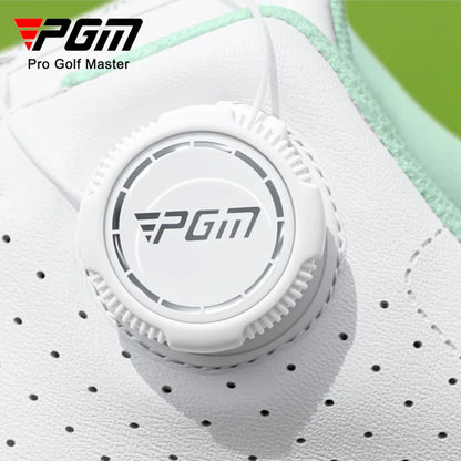 PGM Women Golf Shoes Summer Heat Dissipation Breathable Holes High Elasticity Height Outdoor Sports Sneakers XZ430