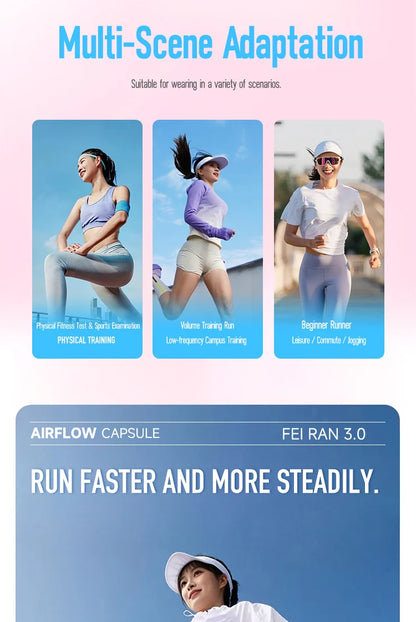 IRUNSVAN Airflow Capsule Scarpe sportive da maratona senza linguetta Scarpe da corsa esclusive per uomo e donna 166