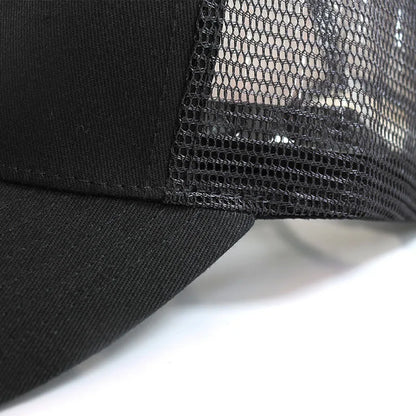 Oversize Trucker-kasket med store masker til mænd med stort hoved – XXL-baseballkasket – åndbar „Dad Hat“ – 58–60 cm, 60–65 cm