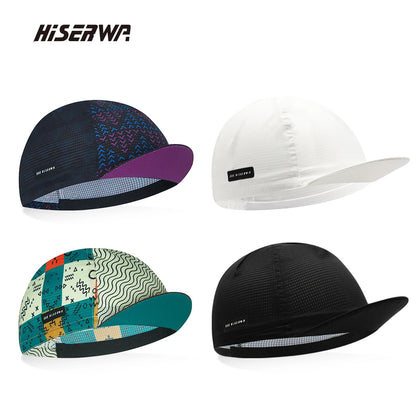 HISERWA Cappellino da ciclismo per uomo e donna, protezione solare, estivo, traspirante, sportivo, ad asciugatura rapida, cappellino da bicicletta, copricapo da ciclismo, Gorra Ciclismo
