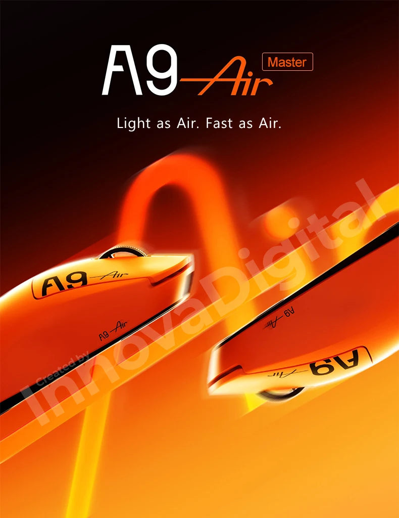 ATK Dragonfly A9 Ultimate безжична геймърска мишка A9 Air PAW3950, ултралека ергономична e-sports мишка за FPS геймъри, CSGO A9 Ultra