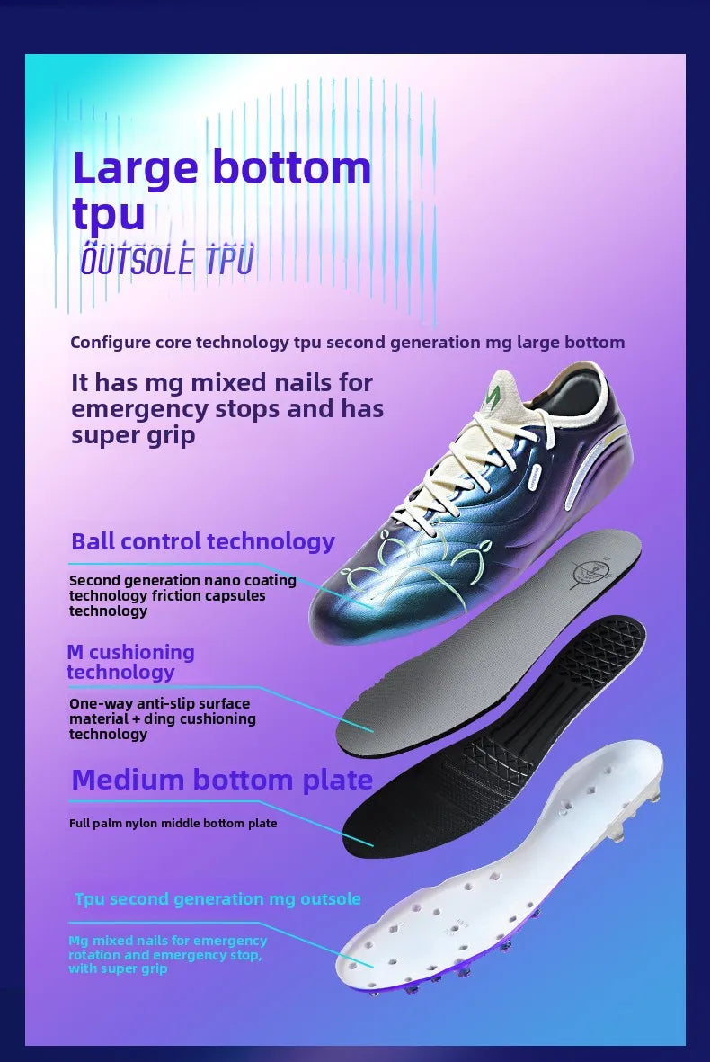 Kelme – buty piłkarskie dla dorosłych Mg Short Nail – męskie buty treningowe do piłki nożnej – profesjonalne buty do rozgrywek na trawie