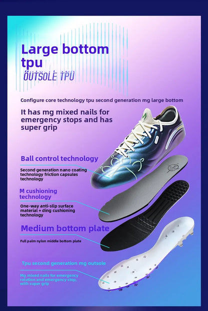 Kelme – buty piłkarskie dla dorosłych Mg Short Nail – męskie buty treningowe do piłki nożnej – profesjonalne buty do rozgrywek na trawie