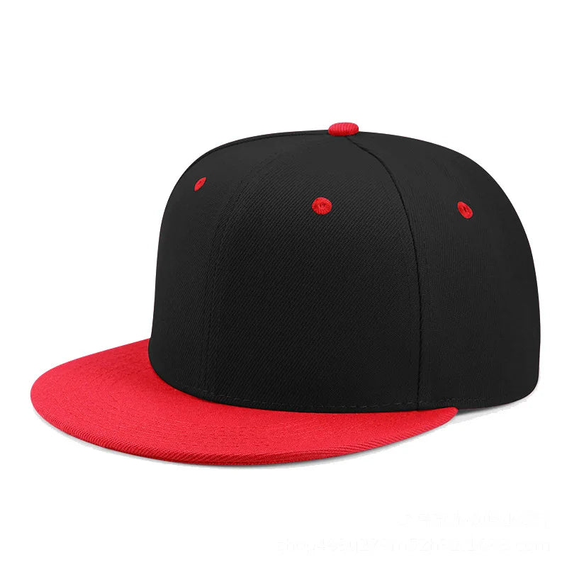 Cappellino da baseball a visiera piatta con logo personalizzato stampato o ricamato, cappellino unisex da esterno, cappellino hip hop "Dad Hat", gorras da uomo, cappellino street snapback