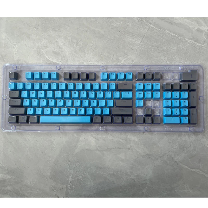 106 Keys Grey Red Keycaps PBT Specials Keycap Backlit Two-Color Key Caps For MX Switch 61/87104 Mechanical Keyboard