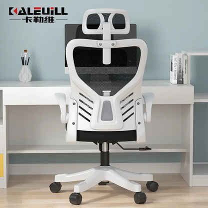 Ergonomic Office Chair Adjustable Computer Desk Chair with Lumbar Support, Mesh Executive Swivel Office Chair for Work, Study & Gaming