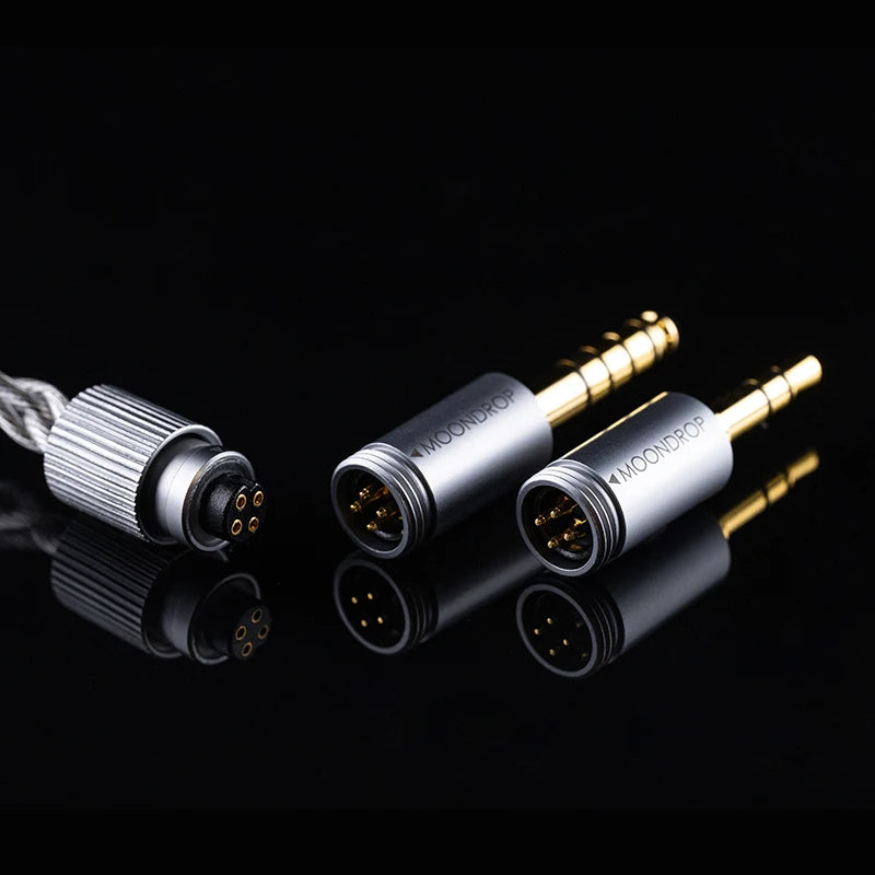 MOONDROP Aria 2 HiFi Wired IEM Earphones with Detachable Cable, High Performance Dynamic Driver In-Ear Monitor Earbuds 3.5mm/4.4mm Plug
