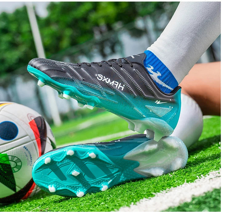 Buty piłkarskie Double Star Adult Youth AG – antypoślizgowe, wytrzymałe buty do piłki nożnej na sztuczną i naturalną trawę, przeznaczone do treningów i meczów, dla mężczyzn i kobiet