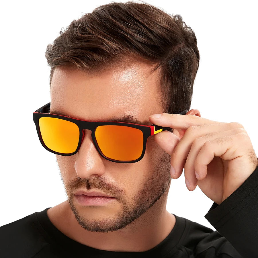 Classic Vintage Fashion Square Sunglasses Fashion Luxury Brand Men Women Fishing Driving Eyewear Designer Sun Glasses