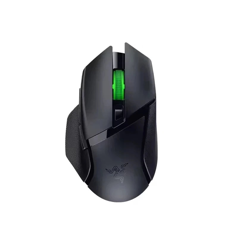 Original Razer Basilisk V3 X HyperSpeed anpassningsbar trådlös gamingmus med 18K optisk sensor, Chroma RGB och 9 programmerbara kontroller