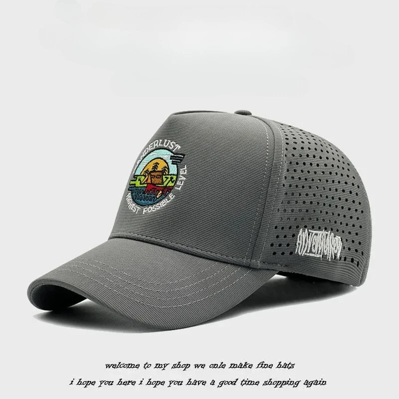 Casquettes de baseball à fond fermé, grande taille, en maille respirante, style « trucker », pour hommes à la tête large, casquette de sport haute, extra-large, 60 cm, 65 cm