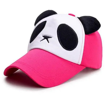 Summer Cute Panda Baseball Caps For Men Women Cotton Hip Hop Snapback Hats Sun Protection Boys Girls Outdoor Gorras Dropshipping