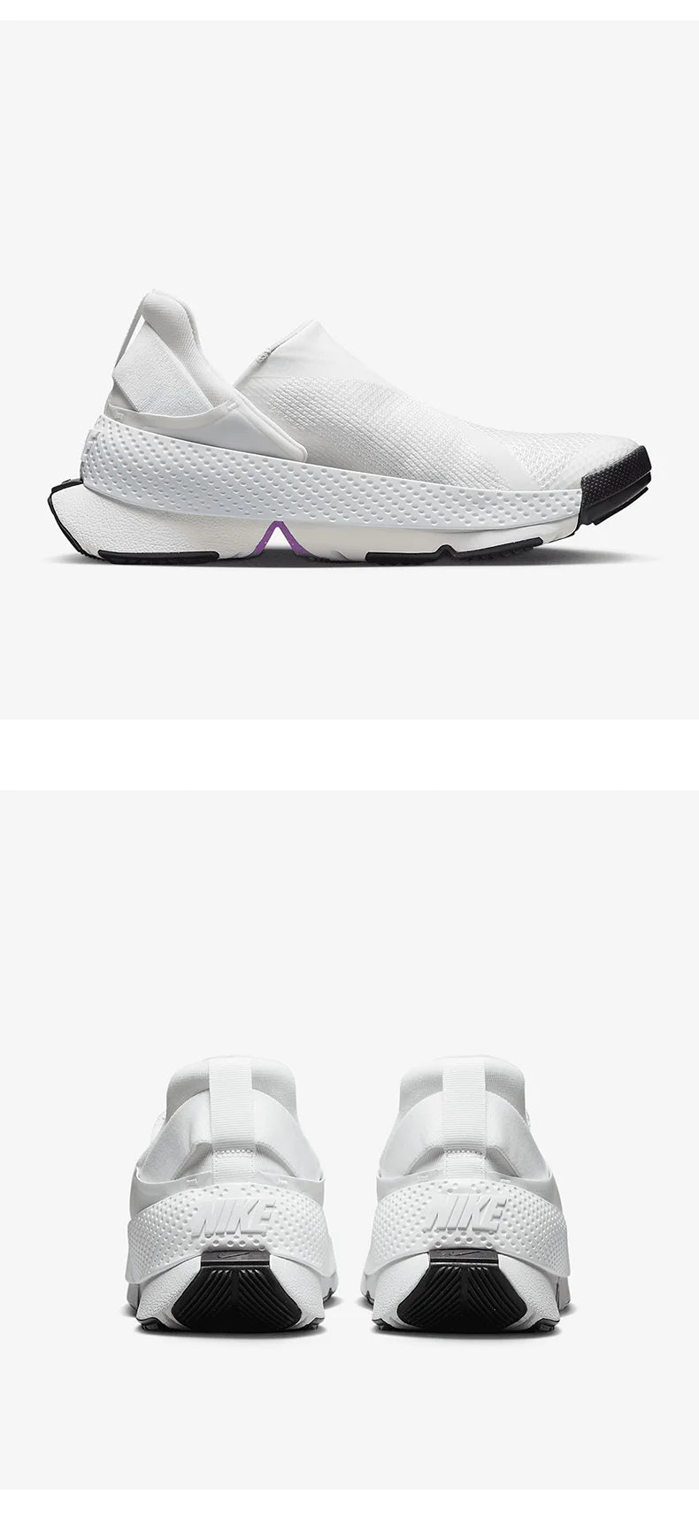 Chaussures de course Nike Go FlyEase pour femme, authentiques, respirantes et sans lacets, modèle DR5540-104