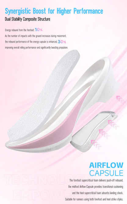 IRUNSVAN Airflow Capsule Scarpe sportive da maratona senza linguetta Scarpe da corsa esclusive per uomo e donna 166