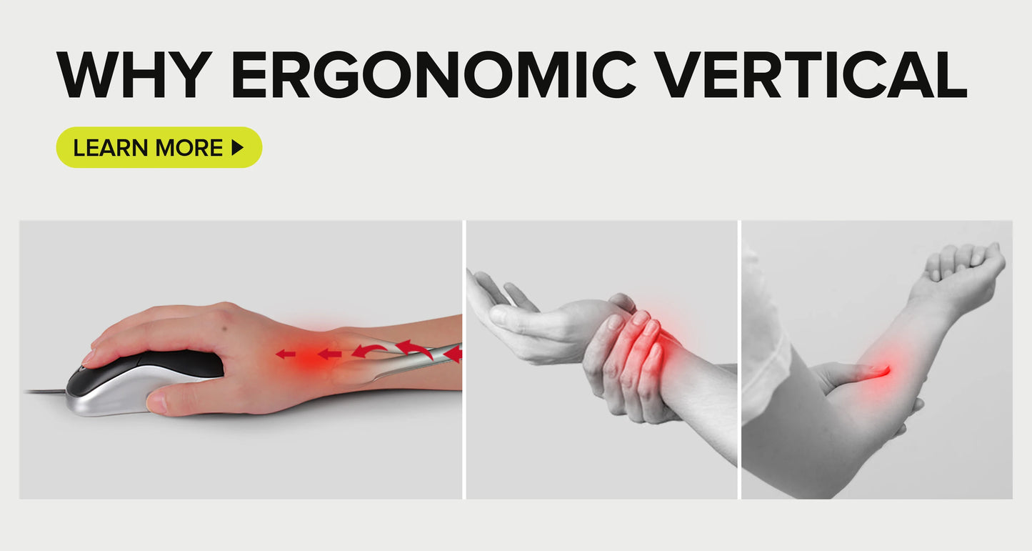 Delux M618XSD Seeker ergonominen pystysuuntainen hiiri OLED-näytöllä, 4000DPI, ladattava 1000mA akku, irrotettava takakansi tietokoneelle