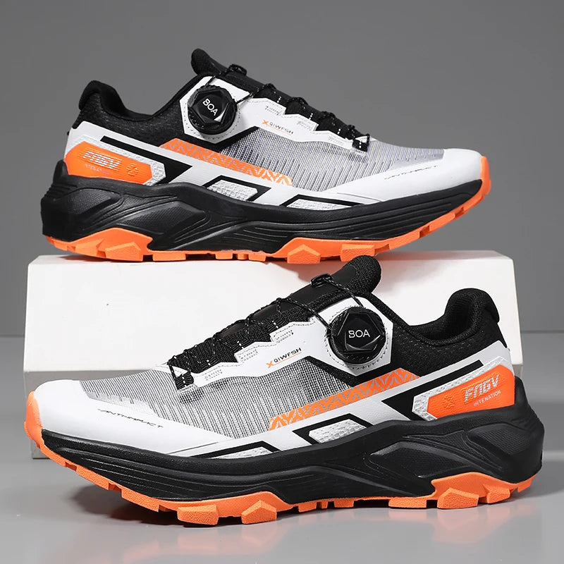 2025 Hot Selling Lightweight Rebound Mens Sports Shoes Marathon Racing Professional Running Shoes Street Fashion Casual Shoes