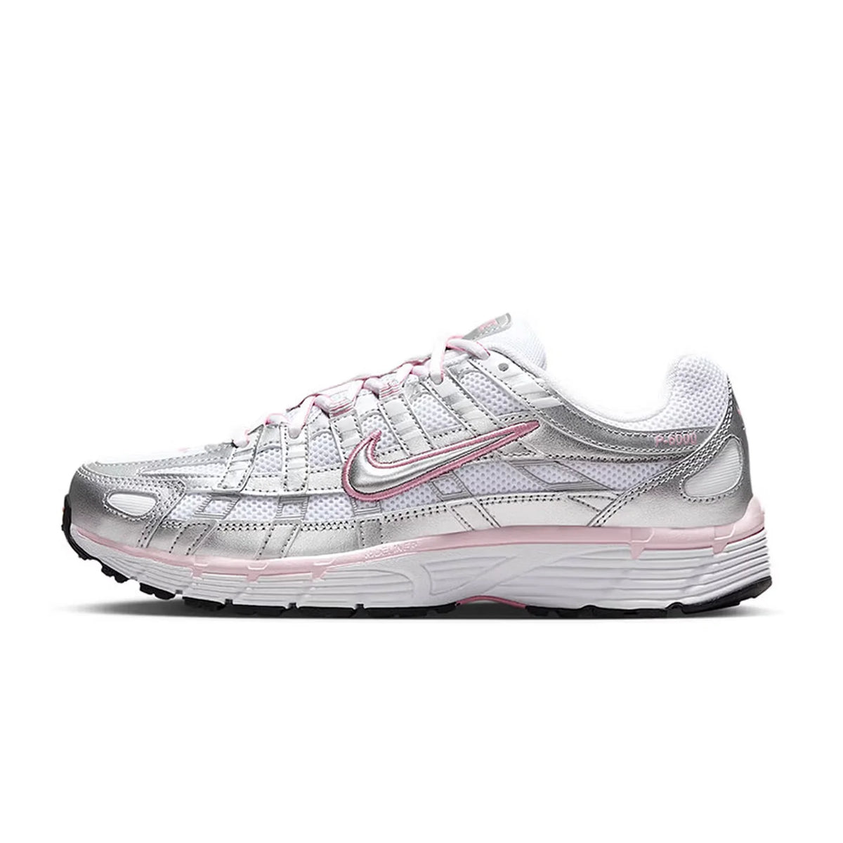 „Nike P-6000“ vyriški bėgimo bateliai, retro stiliaus, su aukščiausios kokybės amortizacija, lengvi ir patogūs kasdieniam nešiojimui, CD6404-107