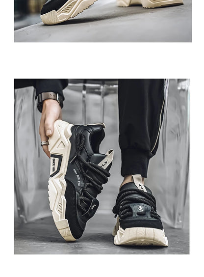 Lässige Herren-Sneaker – Frühlingsmode – Vielseitige Low-Top-Skateboard-Schuhe für Herren, geeignet für Outdoor-Sportarten