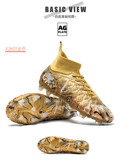 New Men Professional Soccer Shoes Non-slip Football Boots Unisex Breathable Futsal Sports New Cleats Drop Shipping Ultralight