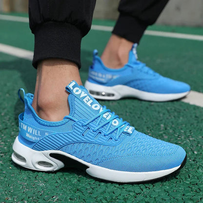 Summer Men's Mesh Casual Sports Shoes Spring and Summer Tennis Lightweight Walking Black Sneakers 2025 Hot Selling Item