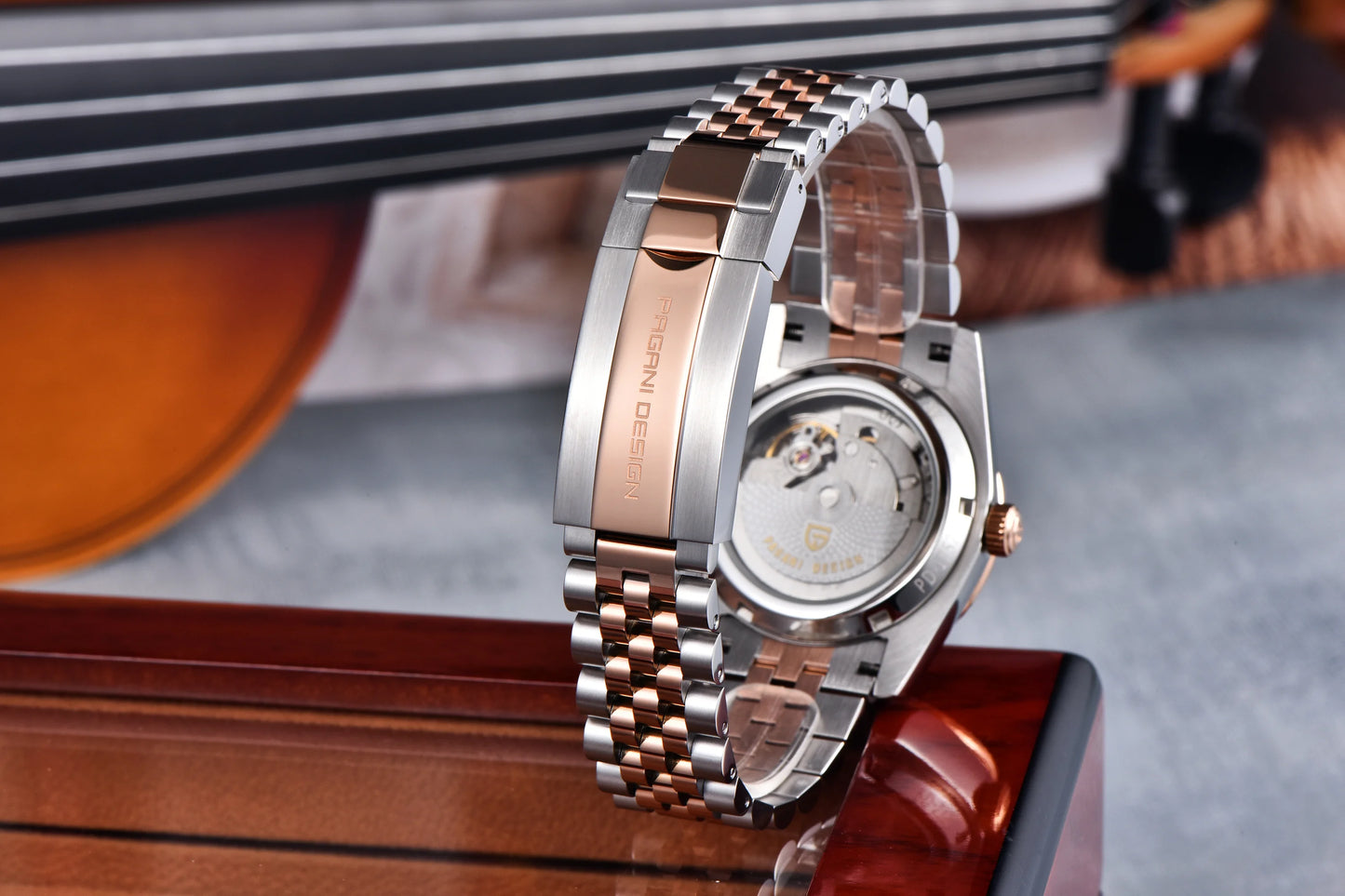 PAGANI DESIGN Men's Watches 2026 New Enamel Dial DD36 Automatic Watch Men Business Waterproof Mechanical Wristwatch For Men Gift