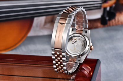 PAGANI DESIGN Men's Watches 2026 New Enamel Dial DD36 Automatic Watch Men Business Waterproof Mechanical Wristwatch For Men Gift
