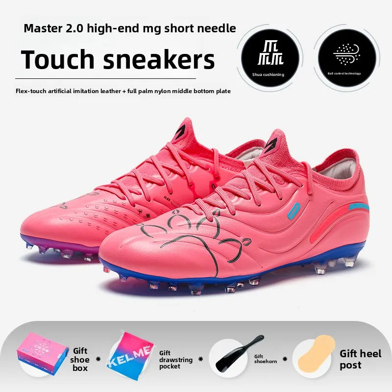 Kelme – buty piłkarskie dla dorosłych Mg Short Nail – męskie buty treningowe do piłki nożnej – profesjonalne buty do rozgrywek na trawie