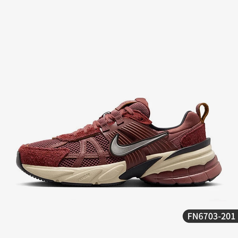 Nike Officiel Authentique W NIKE V2K RUN Chaussures rétro pour femme, résistantes à l'usure, style « dad shoes » FN6703-201